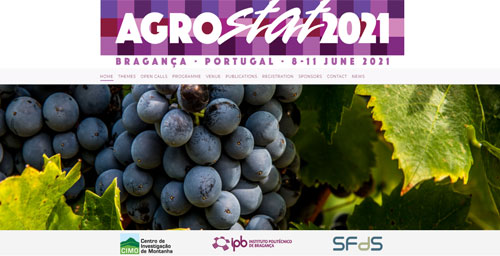 AgroStat 2021 Conference will be take place from the 8th to 11th June 2021 in the Polytechnic Institute of Bragança