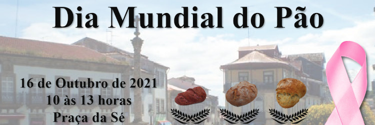 A loaf of bread in exchange for 1€ for the Portuguese League Against Cancer