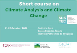 SUSTEC Short Course on Climate Analysis and Climate Change – 21-22 October 2022