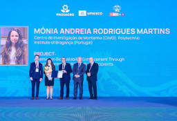 CIMO-IPB researcher Mónia Martins was awarded a research grant provided by Green Chemistry for Life