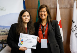 Daniela Ruano, CIMO/IPB Master student, has received the award for the best oral communication